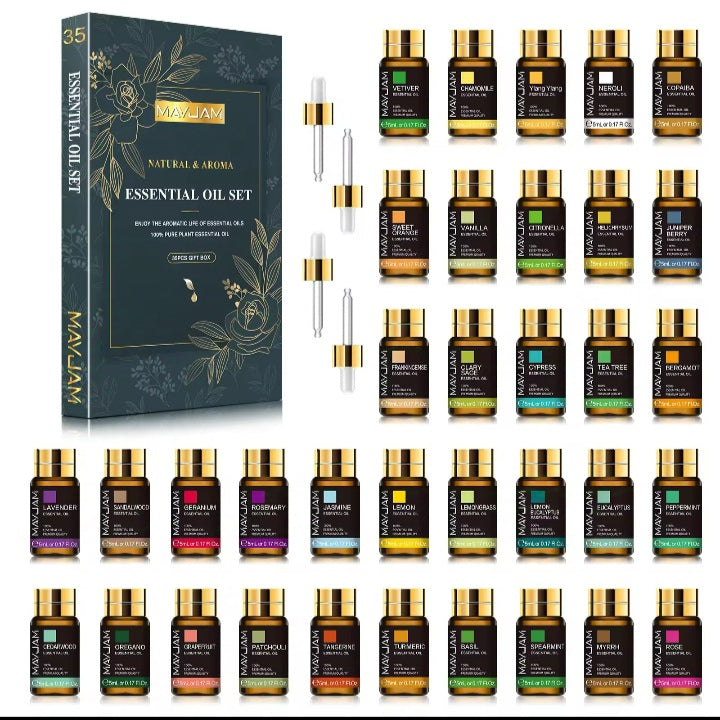 Aceites esenciales Puros. Fragancias naturales Pack Regalo 🎁